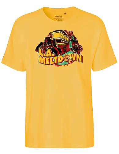 L.A. Meltdown - duke, nukem, gaming, shooter - Fairtrade T-Shirt