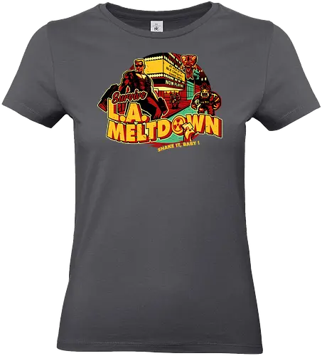 L.A. Meltdown - duke, nukem, gaming, shooter - Standard T-Shirt (Women)