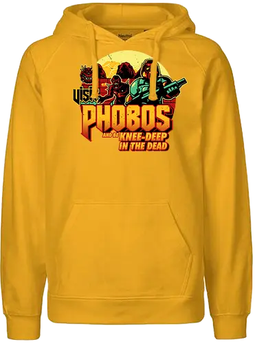Visit Phobos - phobos, doom, moon, mond, gaming - Fairtrade Hoodie