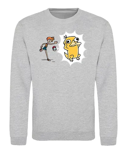 Psyplatypus - pocket, monster, platypus, schnabeltier - Sweatshirt