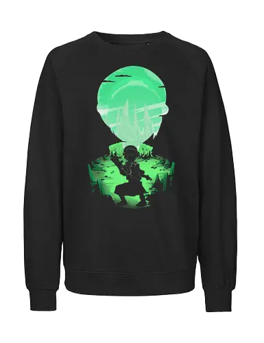 The Blind Bandit - elemente, cartoon, bending, rth - Fairtrade Sweatshirt