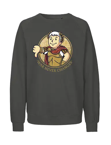 Emperor Boy - vault, roman empire, caesar, fallout, gaming - Fairtrade Sweatshirt