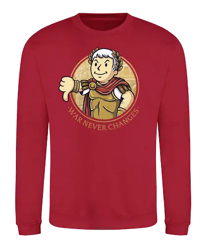 Emperor Boy - vault, roman empire, caesar, fallout, gaming - Sweatshirt