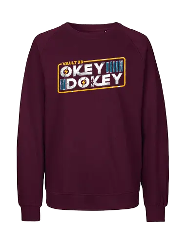 Okey Dokey - vault, fallout, gaming, tv - Fairtrade Sweatshirt