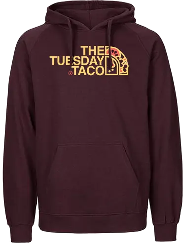 Taco Tuesday - mashup, north, taco, fastfood - Fairtrade Hoodie