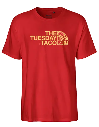 Taco Tuesday - mashup, north, taco, fastfood - Fairtrade T-Shirt