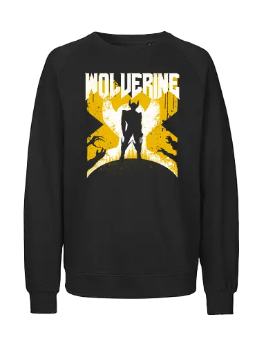 Wolv - comic, superhero, doom, mashup - Fairtrade Sweatshirt