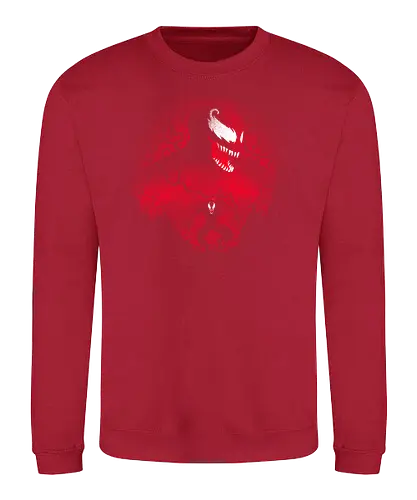 Red symbiote landscape - Symbioteous - Sweatshirt