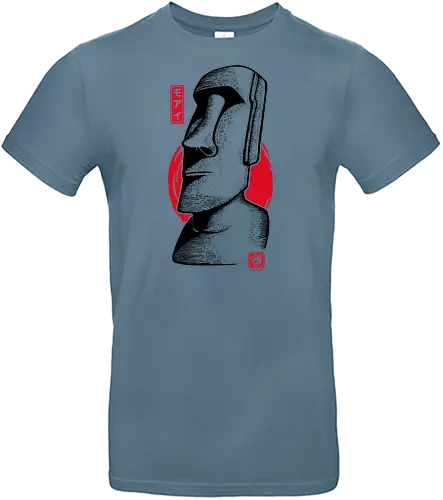 Japan Moai Meme - ster Island, Hd - Standard T-Shirt