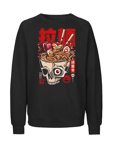 Skull Ramen Noodles - Ramen - Fairtrade Sweatshirt