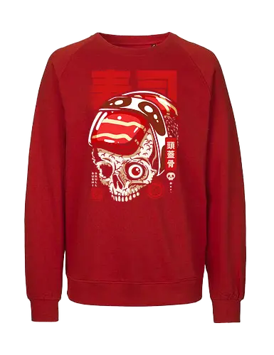 Skull Sushi - Japan, Fish - Fairtrade Sweatshirt