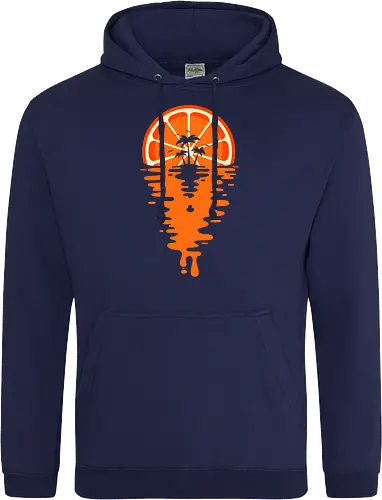 Sunset Orange Vaporwave