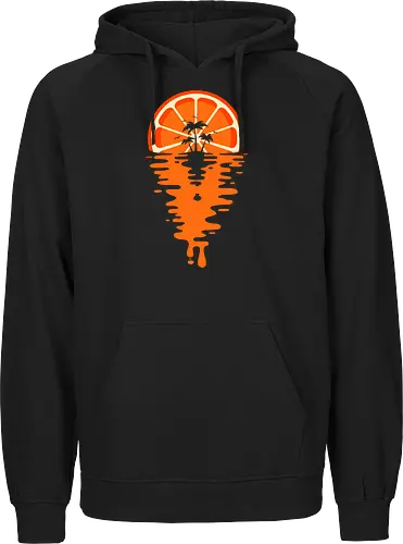 Sunset Orange Vaporwave