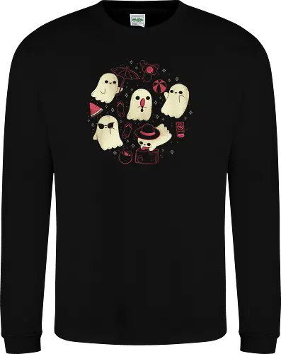 Creepy Kawaii Summer Ghosts