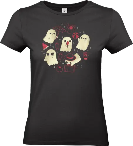 Creepy Kawaii Summer Ghosts