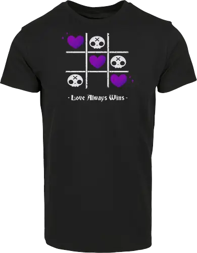 Love Always Wins Creepy Cute Skull