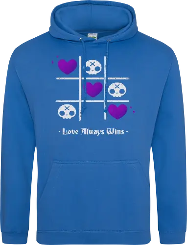 Love Always Wins Creepy Cute Skull