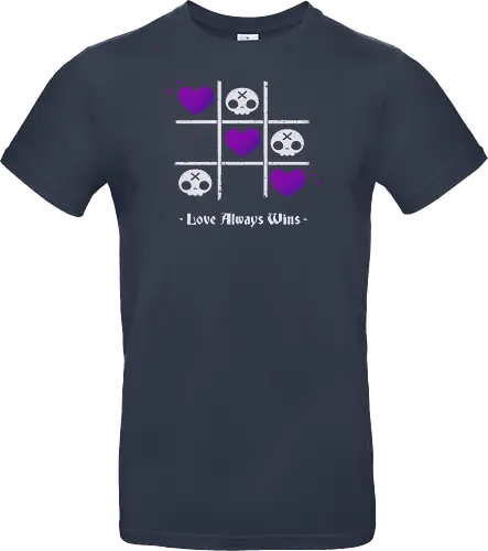 Love Always Wins Creepy Cute Skull