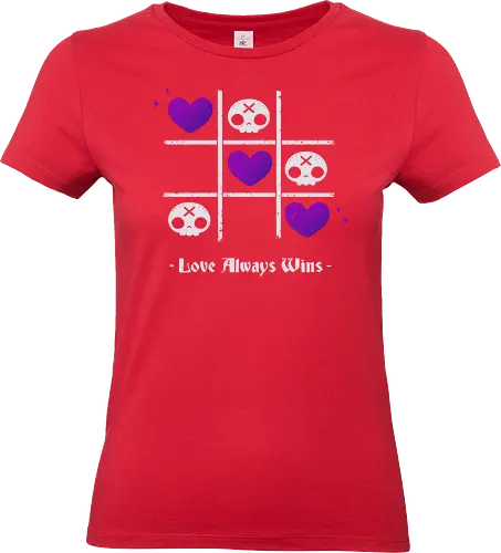 Love Always Wins Creepy Cute Skull