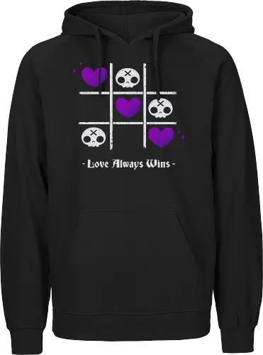 Love Always Wins Creepy Cute Skull