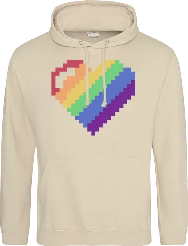 Rainbow Pixel Heart Game