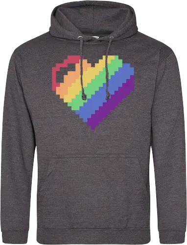Rainbow Pixel Heart Game