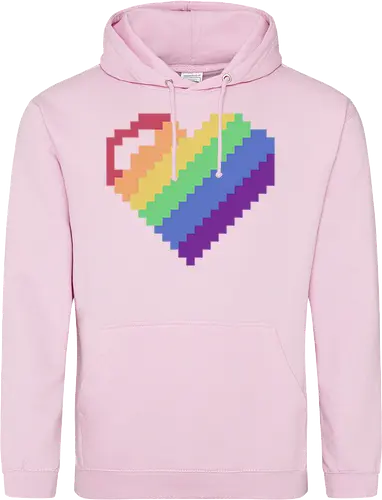 Rainbow Pixel Heart Game
