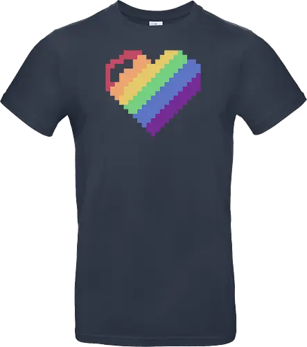 Rainbow Pixel Heart Game