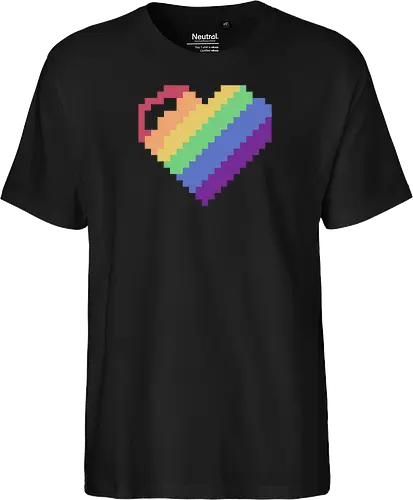 Rainbow Pixel Heart Game