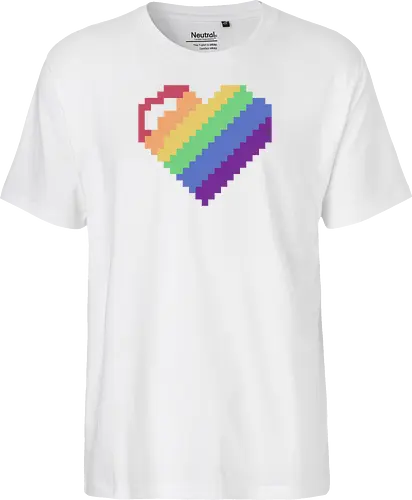 Rainbow Pixel Heart Game