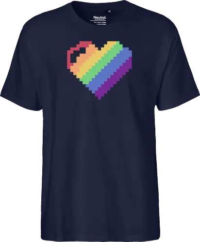 Rainbow Pixel Heart Game