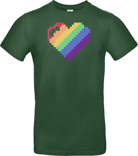 Rainbow Pixel Heart Game