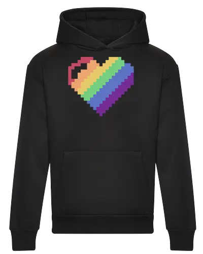 Rainbow Pixel Heart Game