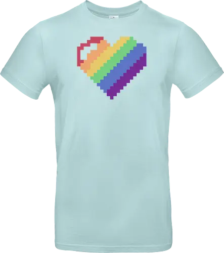 Rainbow Pixel Heart Game