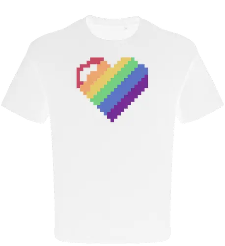 Rainbow Pixel Heart Game