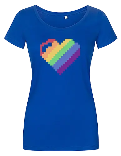 Rainbow Pixel Heart Game