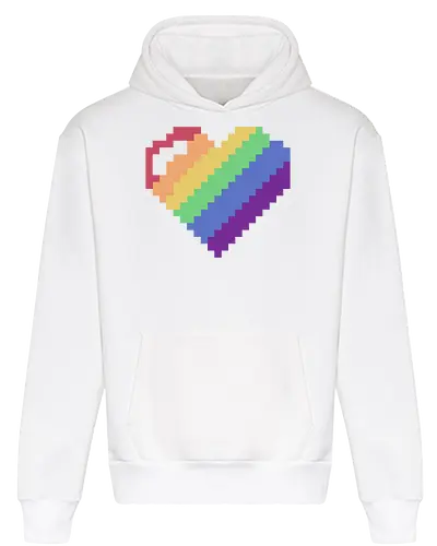 Rainbow Pixel Heart Game