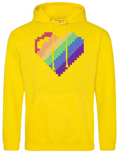 Rainbow Pixel Heart Game