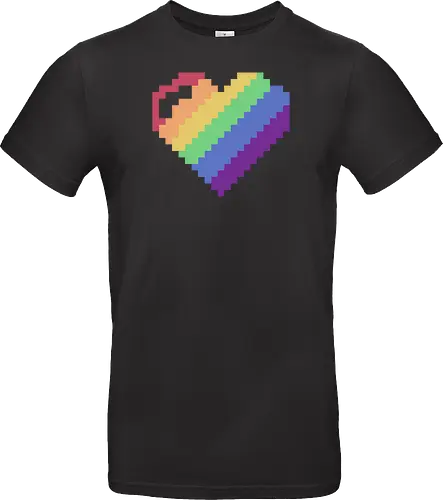 Rainbow Pixel Heart Game