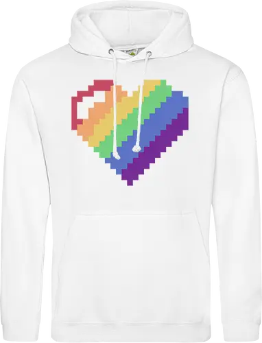 Rainbow Pixel Heart Game