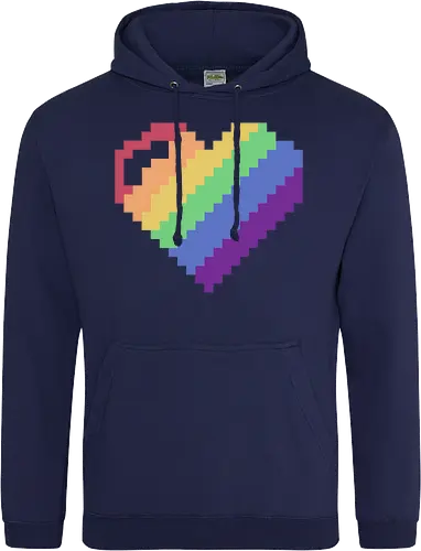Rainbow Pixel Heart Game