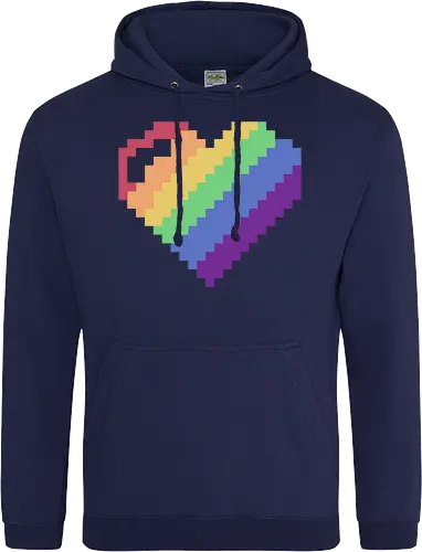 Rainbow Pixel Heart Game