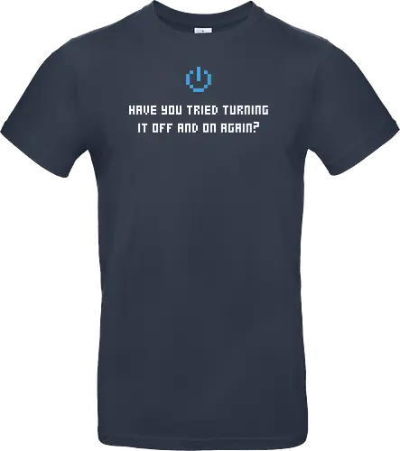 Have you tried turning it off and ...