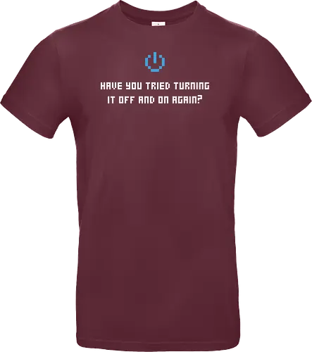 Have you tried turning it off and ...