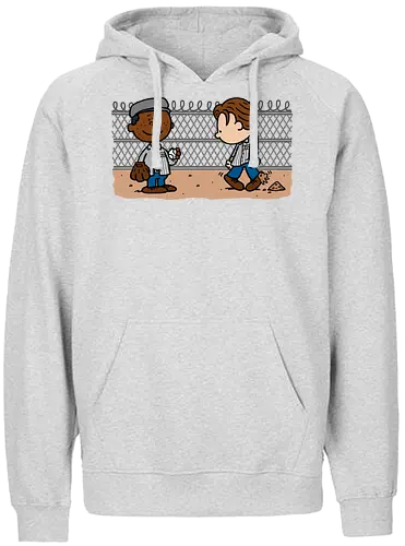 Yard Pals! - shawshank redemption, classic, 90s, movie, mashup - Fairtrade Hoodie