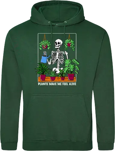 Plants make me feel alive