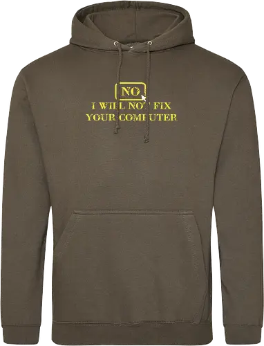 No, I will not fix