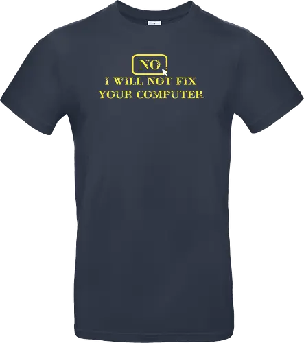 No, I will not fix