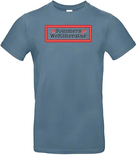 Sommers Weltliteratur - Logo schwarz - Standard T-Shirt