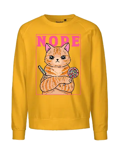 All the Candy is mine - nope, cat, katze, kitty - Fairtrade Sweatshirt